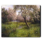 Paysage peint à la main peinture à l'huile 1211-LS0177