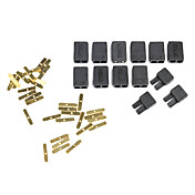 10 pairs Male Female Pair Traxxas TRX Style Battery Connector Plug T Deans RC Connectors