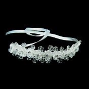 Satin /Crystal With Rhinestone / Silk Flower Women's Headbands