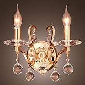 DORCHESTER - Muurlamp van Kristal met 2 Lampen