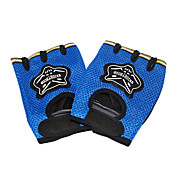 Polyester+Nylon Windproof Cycling Half Finger Gloves