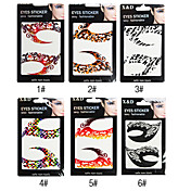 Noël de style 2D Autocollant Eyeliner Belle