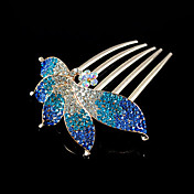 Handmade Blue and Silver 8.5cm Aristocrat Lolita Headdress