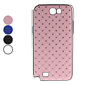 Starry Sky Pattern Hard Case with Diamond for Samsung Galaxy Note 2 N7100 (Assorted Colors)