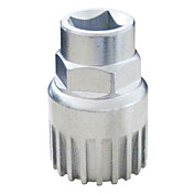 Bicycle Silver Steel Bottom Bracket Tool