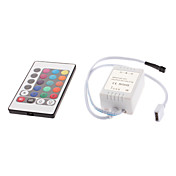 24-bouton de la télécommande pour les lumières de bande de LED RVB (12v)