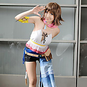 cosplay traje inspirado en Final Fantasy X-2 yuna