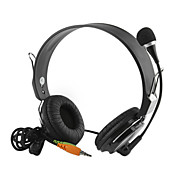 Bass Over-Ear Headphones with Microphone for Computer PC 605