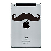 Mustache Design Protector Sticker for iPad Mini