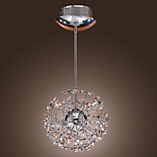 Lámpara Chandelier de Cristal con 8 Bombillas - CHANHASSEN