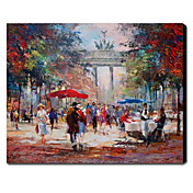 Hand Painted Oil Painting Landscape With Stretched Frame 1211-LS0092