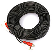 2 to 2 Interface Gold Plated RCA Cable (15 m)