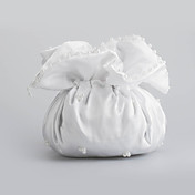 schöne Satin mit Nachahmungen von Perlen Hochzeit Braut Geldbörse (mehr Farben)