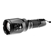 Fokus Einstellbare Zoom 5-Mode Cree XM-L T6 LED Taschenlampe (10w, 1000LM, 1x18650)