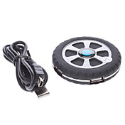 4-Port conception Wheel Hub USB 2.0