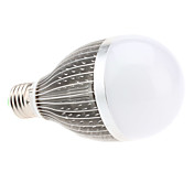 Dimmable E27 9W 700-750LM 3000-3500K Warm White Light LED Ball Bulb (85-265V)