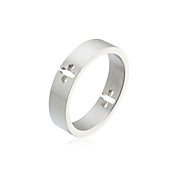 Acero inoxidable con anillo Pretty Design Cross