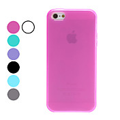 Protective Soft TPU Case Soft Case for iPhone 5 (Assorted Colors)