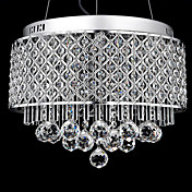 40W Lámpara colgante de cristal de lujo