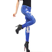 oceano delle donne di colore legging stampa