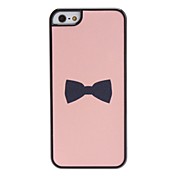 Bowknot Pattern Hard Case for iPhone 5