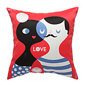 história de amor impressão fronha decorativo