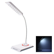 Touch Sensor 2W 22-LED hvidt lys Genopladelig LED bordlampe (USB)