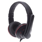Ovleng rumore riduzione Bass cuffie stereo con microfono per Skype & Gaming