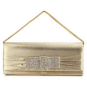Gorgeous Polyester with Crystal Evening Handbag/Clutches(More Colors)