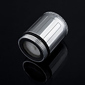 Temperature Control 3 Colors Changing LED Faucet Nozzle