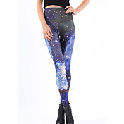 kvinners blomst vintage mote legging