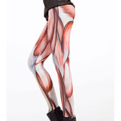 donne annata disegno astratto legging stampa