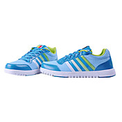 Men's Leatherette Rubber Anti-Slip Damping Lace-ups Ankle Sneakers (Assorted Colors)
