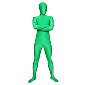 Verde Full Body distintivo Spandex Zentai Suit Finger