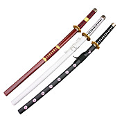 Cosplay Sword  Inspired by One Piece Roronoa Zoro New Santoryu s(Sandai Kitetsu/Wado Ichimonji/Shuusui)