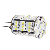 G4 3.5W 54x3528 SMD 240-260LM 6000-6500K Natural White Light LED Corn Bulb (12V)
