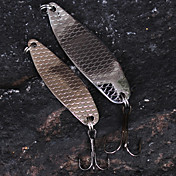 metallo cucchiai esca 62mm/14g naufragio pesca con esche artificiali 5pcs