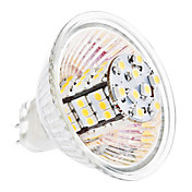 MR16 3.5W 54x3528 SMD 240-260LM 3000-3500K Warm White Light LED Corn Bulb (12V)