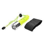 1-Modus Cree XM-L T6 LED Tauchen Taschenlampe (10w, 1000LM, 1x18650)