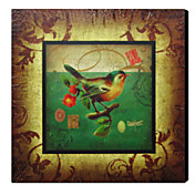 Printed Art Vintage Animal Bird 1212-0132