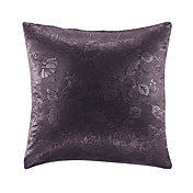 Fronha floral roxo decorativa