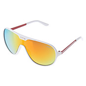 OREKA Cool Red Revo Lens Hvid og rød ramme solbriller