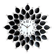 26.5 "Modern Crystal Orologio da parete in metallo