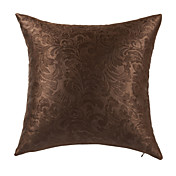 Floral Poliéster Brown fronha decorativa