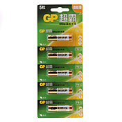 GP LR03 alcalinas 1,5 V AAA pilas (5-Pack)