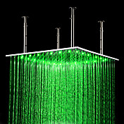24 inch roestvrij stalen vierkante geleid regenval douche kop (zonder douche-arm) (0758-hm-bd007-1)