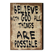 Gedrukt Art Vintage Linen Words & Quotes 1212-0144
