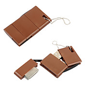 2 in 1 Keychain Style 30 Pin and Micro USB to USB Cable Kit for iPhone 4 and Galaxy S3 (Random Color)