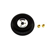 Aluminum Alloy PU Foam Rubber Wheel(3.5")