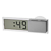 1,7 pulgadas LCD de succión Copa Digital Clock